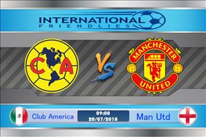 MU 1-1 Club America (KT): Juan Mata cứu Quỷ đỏ khỏi thất bại trong ngày mở hè 2018