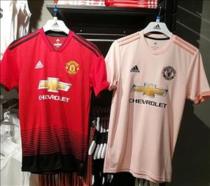 Áo đấu sân khách của M.U ở mùa giải 2018/19 có màu ... hồng