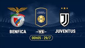 Nhận định Juventus vs Benfica 00h00 ngày 29/7 (ICC 2018)