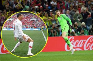 Ăn mừng kiểu Ronaldo, thủ môn Pickford bị châm biếm dữ dội