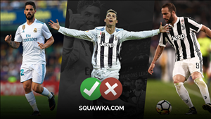 5 thương vụ bom tấn có thể xảy ra nếu Ronaldo tới Juventus