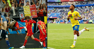 Bài dự thi World Cup 2018: Thơ World Cup về tứ kết Bỉ vs Brazil