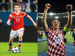 Link xem trực tiếp Nga vs Croatia tứ kết World Cup 2018