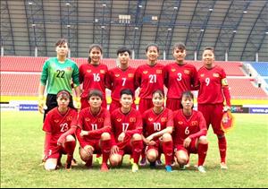 Kết quả Nữ Việt Nam 5-0 Nữ Philippines (Giải vô địch bóng đá nữ Đông Nam Á 2018)