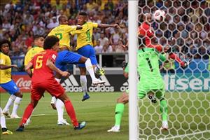 Những thống kê đáng chú ý trong trận Brazil vs Bỉ