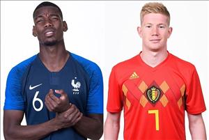 Sống cùng World Cup 2018 số 27: Nhận định bán kết Pháp vs Bỉ