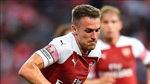 Aaron Ramsey báo tin vui cho Arsenal