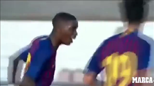 Sao trẻ Barca lập hattrick vào lưới Real Madrid