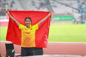 Tấm HCV ASIAD lịch sử của nữ hoàng nhảy xa Bùi Thu Thảo