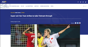 Truyền thông châu Á đồng loạt chúc mừng chiến thắng lịch sử của Olympic Việt Nam