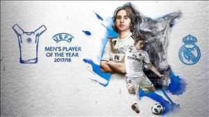 Sốc: Modric vượt mặt Ronaldo để trở thành số một Châu Âu