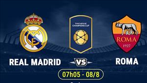 Real Madrid 2-1 Roma (KT): Bale tỏa sáng, Los Blancos thắng trận cuối ở ICC 2018