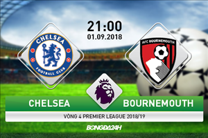 Chelsea 2-0 Bournemouth (KT): Chiến thắng thứ 4 liên tiếp nhờ tài thay người của HLV Sarri