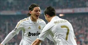 Mesut Ozil hết lời ca ngợi tài năng của Ronaldo?
