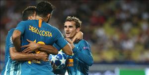 Không ghi bàn, Griezmann vẫn sáng nhất ngày ra quân của Atletico