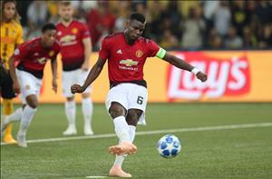 Dư âm Young Boys 0-3 M.U: Pogba xứng danh thủ lĩnh