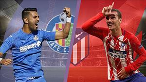 Nhận định Getafe vs Atletico Madrid 23h30 ngày 22/9 (La Liga 2018/19)