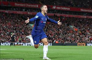 Hazard xuất sắc nhất nước Anh, xứng đáng QBV hơn Modric