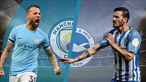 Kết quả Man City vs Brighton trận đấu vòng 7 Premier League 2018/19