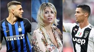 Vợ tiền đạo Icardi đá xoáy việc Ronaldo tịt ngòi