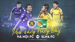Kết quả Hà Nội vs SLNA trận đấu vòng 21 V-League 2018
