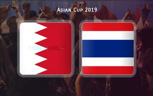 Nhận định Bahrain vs Thái Lan 18h00 ngày 10/1 (Asian Cup 2019)
