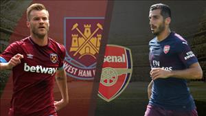 Kết quả West Ham vs Arsenal trận đấu vòng 22 Premier League 2018/19