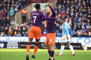 Huddersfield 0-3 Man City: Thắng lớn cả khi chưa là chính mình