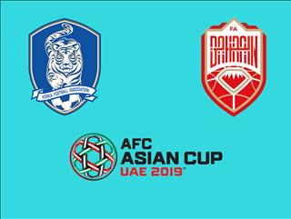 Nhận định Hàn Quốc vs Bahrain 20h00 ngày 22/1 (Asian Cup 2019)