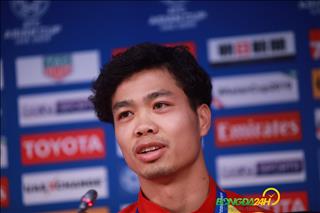 Tiền đạo Công Phượng nói gì trước trận gặp Nhật Bản?