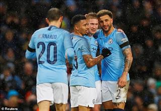 Những con số biết nói sau chiến thắng của Man City trước Burnley