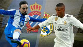 Kết quả Espanyol vs Real Madrid trận đấu vòng 21 La Liga 2018/19