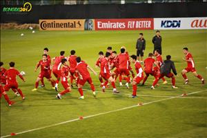 Chùm ảnh: Bài tập lạ của ĐT Việt Nam trước ngày đối đầu Iraq