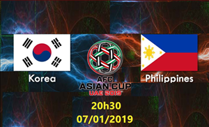 Hàn Quốc 1-0 Philippines (KT): Ứng viên vô địch Asian Cup 2019 ra quân nhọc nhằn