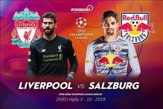 Nhận định Liverpool vs Salzburg (2h ngày 3/10): Coi chừng kẻ máu liều