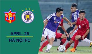 Lịch thi đấu bóng đá hôm nay 2/10: Chung kết 25.4 vs Hà Nội FC