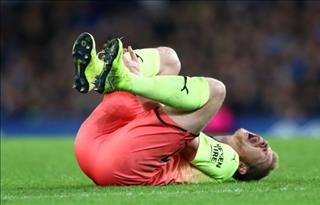 Man City nhận tin cực sốc về mặt lực lượng