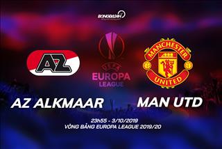 Nhận định AZ Alkmaar vs MU (23h55 ngày 3/10): Lợi thế khoảng cách