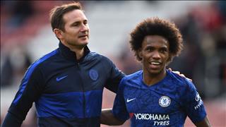 Willian chia sẻ về trải nghiệm chơi dưới trướng đồng đội cũ Lampard