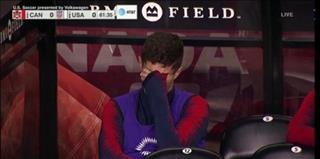 Pulisic rớt nước mắt khi bị thay ra trong trận đấu với Canada