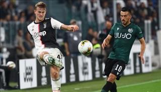 HLV Sarri bat ngo canh bao bom tan De Ligt