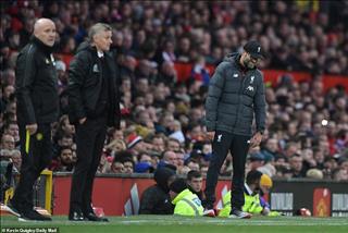 MU tiếp tục là ác mộng của HLV Jurgen Klopp