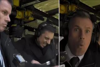 VIDEO: Biểu cảm trái ngược của hai huyền thoại MU và Liverpool khi đội nhà ghi bàn