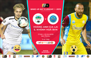 HAGL 4-1 Khánh Hòa (KT): Thi đấu bạc nhược, Khánh Hòa chính thức xuống hạng