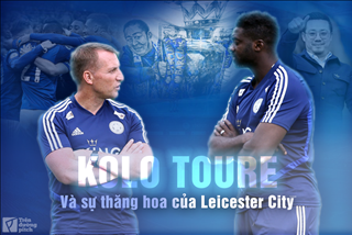 Leicester thăng hoa và dấu ấn Kolo Toure