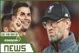 TIN NÓNG bongda24h.vn tối hôm nay 25/10/2019: Liverpool gặp khó trước vòng 10 NHA