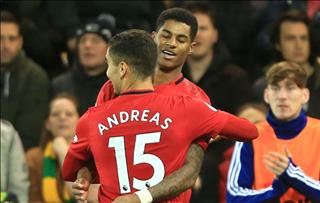 Thống kê Norwich 1-3 MU: Hoàng yến vẫn sợ Quỷ đỏ