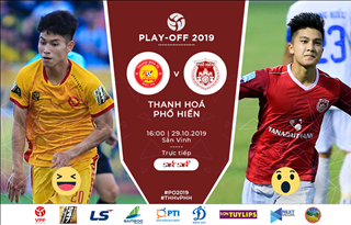 Thanh Hóa 1-0 Phố Hiến (KT): Thắng trận playoff, Thanh Hóa tiếp tục ở lại V-League