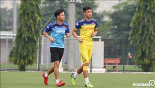 ẢNH: U22 Việt Nam chuẩn bị đấu đàn anh, Trọng Đại vẫn phải tập riêng