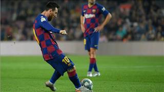 Đá phạt vào lưới Real Valladolid, Messi thiết lập cột mốc ấn tượng